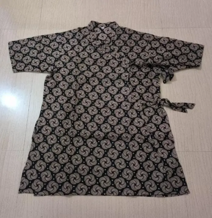Printed Cotton Bagalbandhi Kurta for Men 