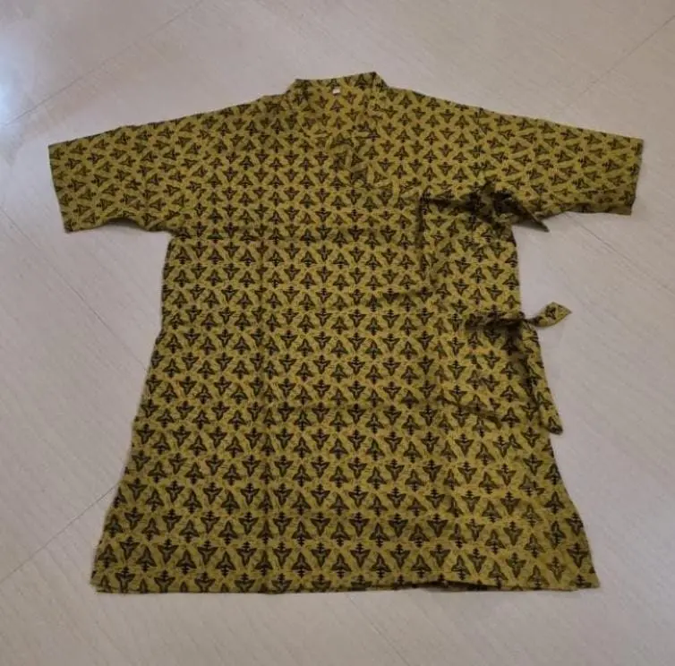 Printed Cotton Bagalbandhi Kurta for Men
