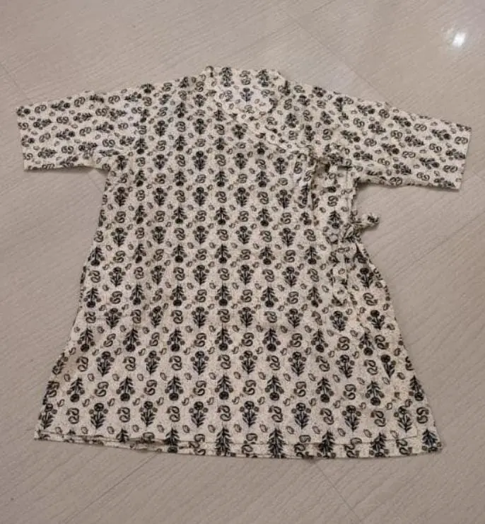 Printed Cotton Bagalbandhi Kurta for Men