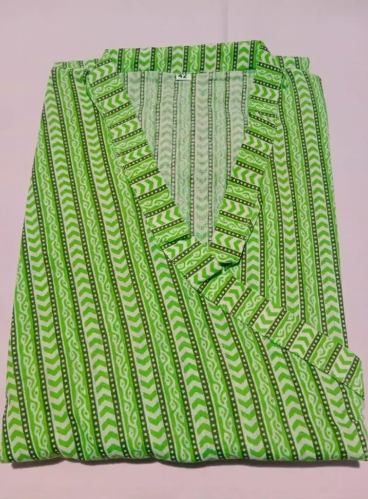 Printed Cotton Bagalbandhi Kurta for Men 