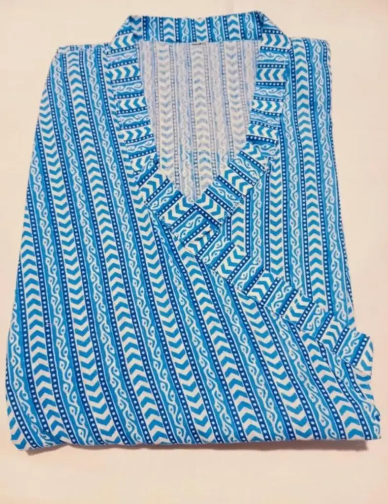 Printed Cotton Bagalbandhi Kurta for Men 
