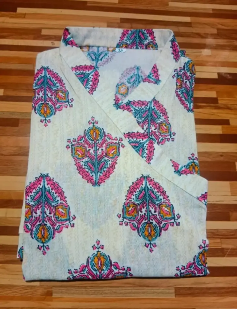 Printed Cotton Bagalbandhi Kurta for Men