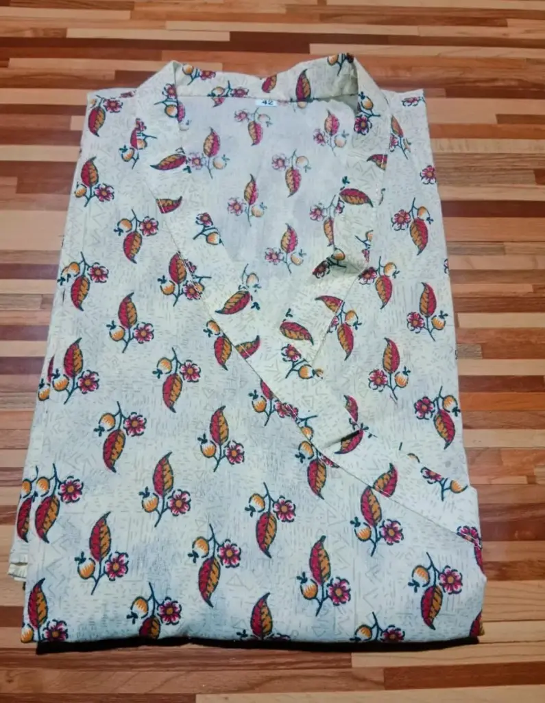 Printed Cotton Bagalbandhi Kurta for Men 