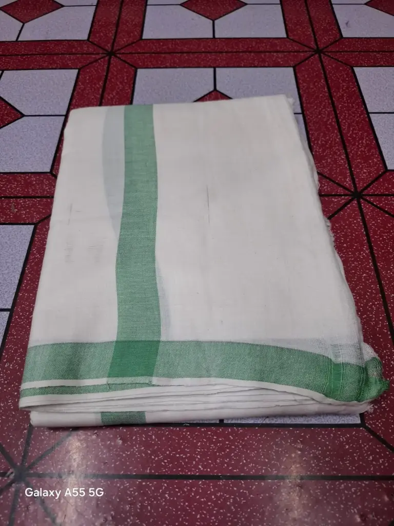 Khadi Dhoti with Uttario | Traditional Wear for Rituals & Ceremonies