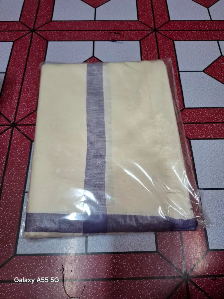 Pure Khadi Dhoti with Uttario