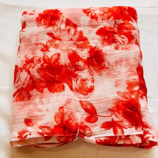 Mayapur Phoolwali Saree – ISKCON Devotional Wear    