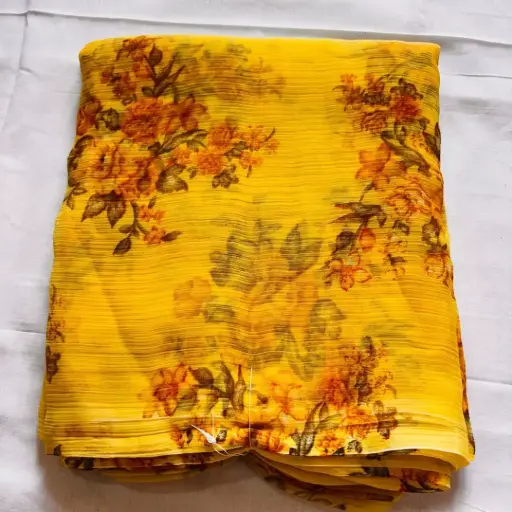 Mayapur Phoolwali Saree – ISKCON Devotional Wear      