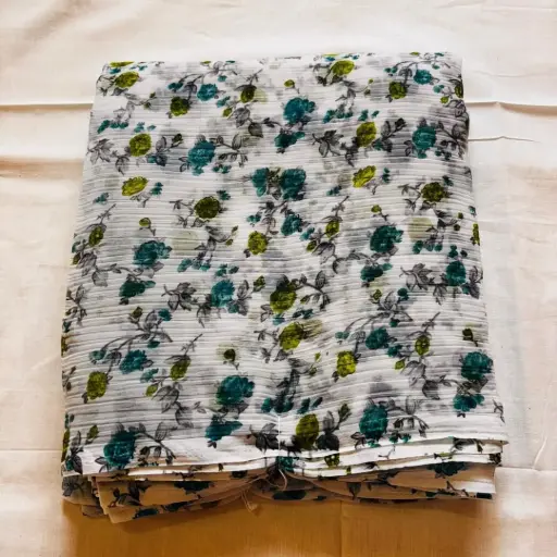 Mayapur Phoolwali Saree – ISKCON Devotional Wear       