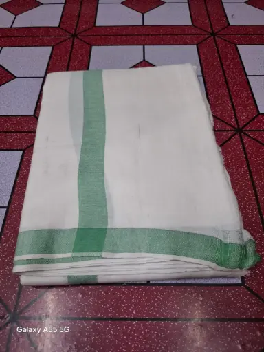 Khadi Dhoti with Uttario | Traditional Wear for Rituals & Ceremonies