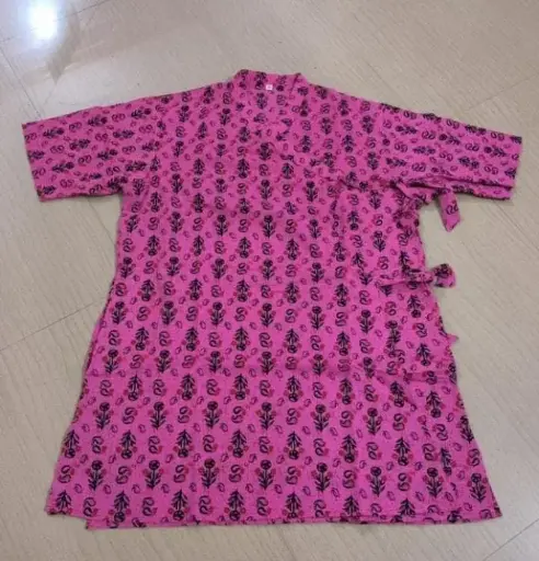 Printed Cotton Bagalbandhi Kurta for Men