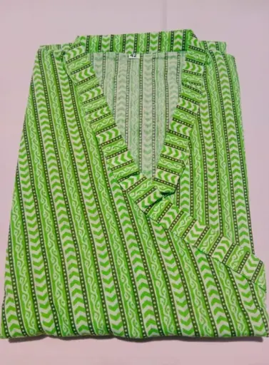 Printed Cotton Bagalbandhi Kurta for Men 