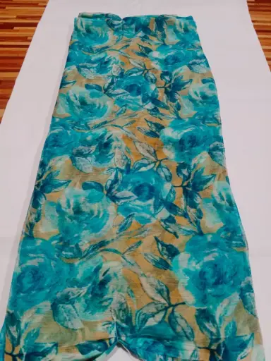 Mayapur Phoolwali Saree – ISKCON Devotional Wear 
