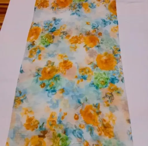 Mayapur Phoolwali Saree – ISKCON Devotional Wear 
