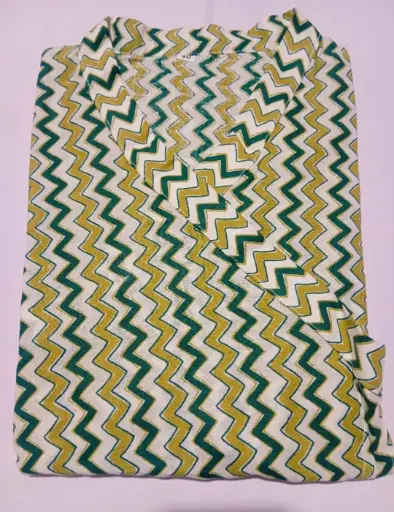 Printed Cotton Bagalbandhi Kurta for Men 
