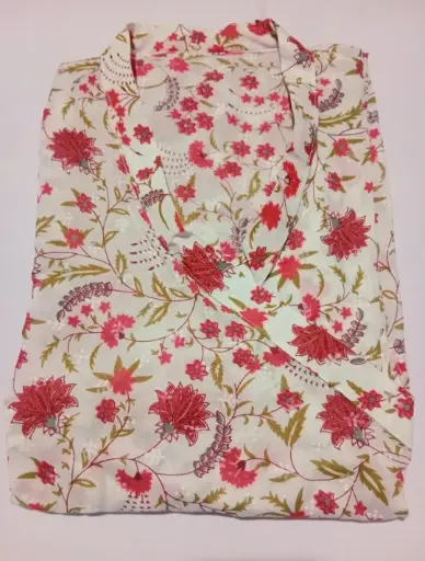 Printed Cotton Bagalbandhi Kurta for Men 